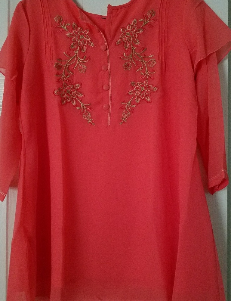 Fancy embroidery top
